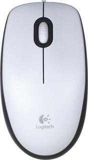 Мышь Logitech Mouse M100 (белый)