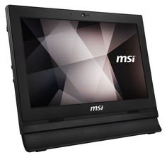 Моноблок MSI Pro 16T 7M-013RU Black 9S6-A61611-013 (Intel Celeron 3865U 1.8 GHz/4096Mb/500Gb/Intel HD Graphics/15.6/1366x768/Touchscreen/Windows 10 Home)