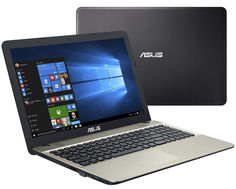 Ноутбук ASUS X541NA-DM161T 90NB0E81-M09990 (Intel Pentium N4200 1.1 GHz/4096Mb/500Gb/No ODD/Intel HD Graphics/Wi-Fi/Cam/15.6/1920x1080/Windows 10 64-bit)