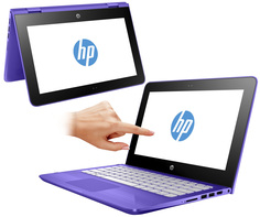 Ноутбук HP Stream x360 11-aa010ur 2EQ09EA (Intel Pentium N3060 1.6 GHz/2048Mb/32Gb/No ODD/Intel HD Graphics/Wi-Fi/Bluetooth/Cam/11.6/1366x768/Touchscreen/Windows 10)