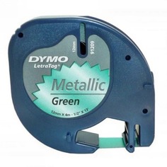 Картридж DYMO LetraTag 12mm-4m для принтеров этикеток Green Metallic S0721740