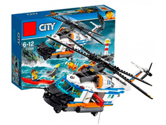 Конструктор Lele City Сверхмощный спасательный 448 дет. 02068