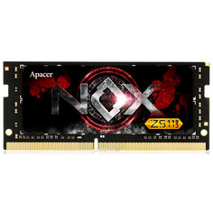 Модуль памяти Apacer NOX SO-DIMM DDR4 3000MHz PC4-24000 CL17 - 8Gb ES.08G2Z.GGE