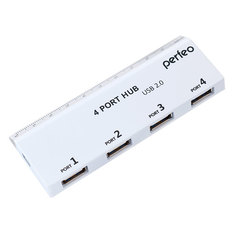 Хаб USB Perfeo PF-VI-H026 White