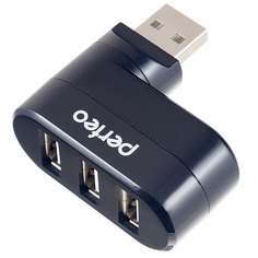 Хаб USB Perfeo PF-VI-H024 Black