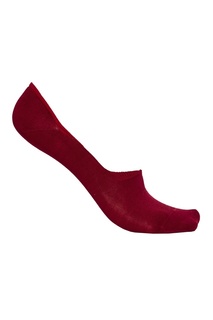 Бордовые носки из шерсти Brioni