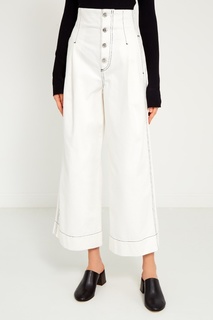 Белые широкие брюки Mo&;Co