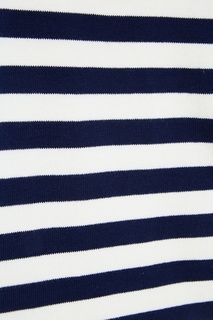 Синий хлопковый джемпер в полоску Bubbles