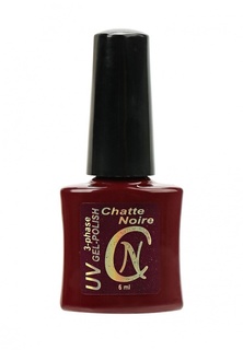 Гель-лак для ногтей Chatte Noire (трехфазный) №1025 розово-сиреневый голографический 6 мл