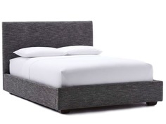Кровать mr smith 200*200 (ml) серый 214.0x130x216.0 см. M&L