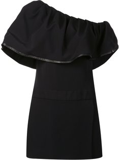 Anita ruffled shoulder dress Haney