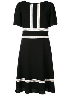 приталенное платье с ажурными вставками Carolina Herrera