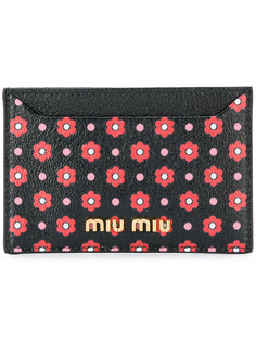 визитница с ромашками Miu Miu