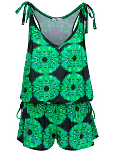 printed drawstring waist Amir Slama
