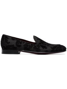 Brocade Printed Loafers Dolce & Gabbana