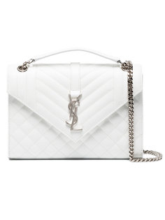 white Monogram quilted shoulder bag Saint Laurent