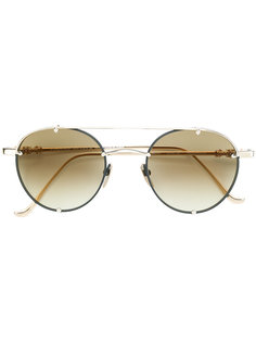 round-frame sunglasses Chrome Hearts