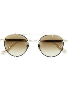 round-frame sunglasses Chrome Hearts