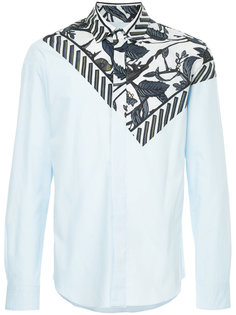 leaf bandana print shirt Yoshiokubo