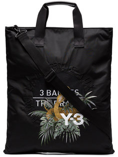 Embroidered cobra tote bag Y-3