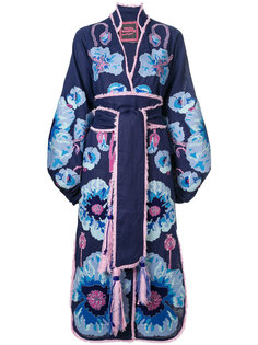 платье-кимоно с принтом Poppies Yuliya Magdych