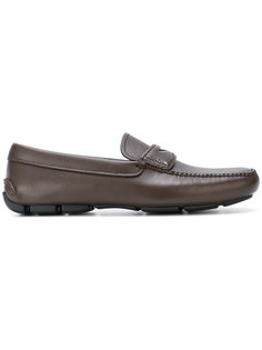 Saffiano driver loafers Prada