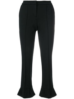 cropped kick flare tailored trousers Cambio