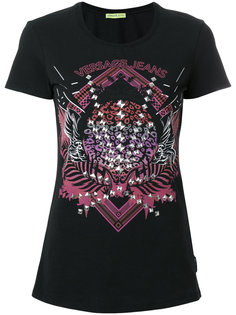 футболка с заклепками  Versace Jeans