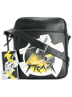 printed tote Prada