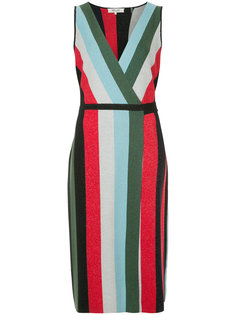 striped wrap dress Dvf Diane Von Furstenberg