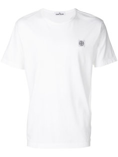 футболка с нашивкой логотипа Stone Island