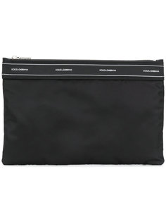 logo panel clutch bag Dolce & Gabbana