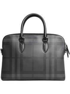 London Check Slim Barrow tote Burberry