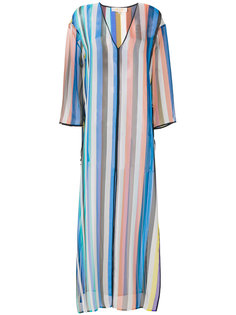 длинное платье в полоску  Dvf Diane Von Furstenberg
