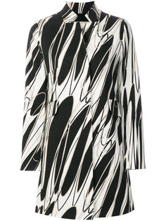 пальто с абстрактным принтом  Herno