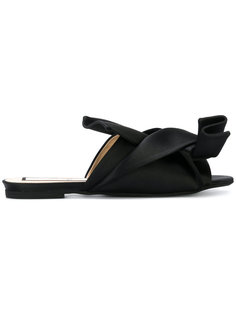 satin classic slippers  Nº21