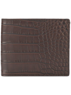 crocodile effect billfold wallet  Pineider