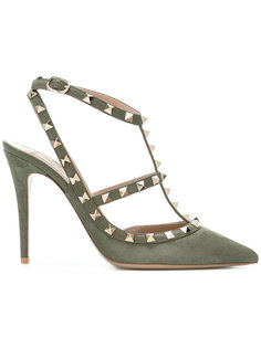 Rockstud ankle strap pumps Valentino