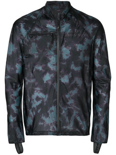 tie dye zipped running jacket Satisfy