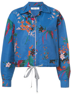 укороченная куртка с цветочным рисунком Dvf Diane Von Furstenberg