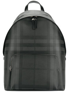 designer check backpack  Burberry