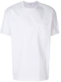 футболка с нагрудным карманом  Prada