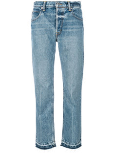 faded straight leg jeans Helmut Lang