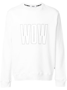 толстовка Wow MSGM