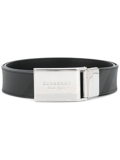 designer checked style belt Burberry