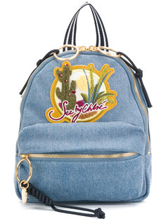 desert patch backpack See By Chloé