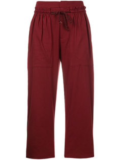 drawstring cropped trousers See By Chloé