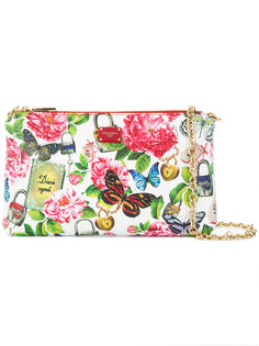 secret butterfly print chain clutch Dolce & Gabbana