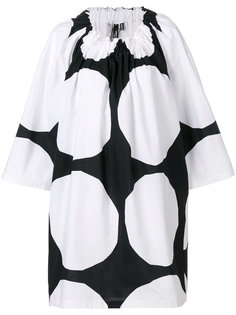 платье в крупный горох Junya Watanabe Comme Des Garçons