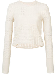 джемпер ажурной вязки Brock Collection